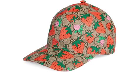 casquette gucci fraises